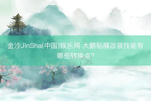 金沙JinSha(中国)娱乐网 大鹏贴膜改装技能有哪些转换点?