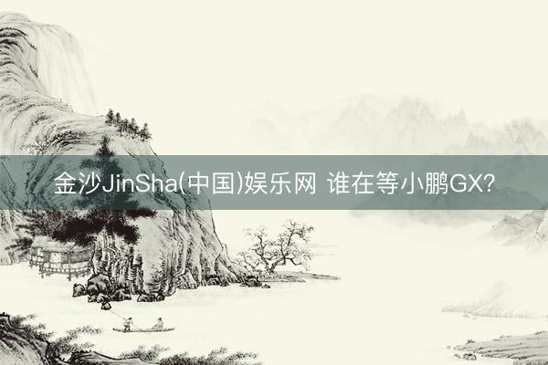 金沙JinSha(中国)娱乐网 谁在等小鹏GX？