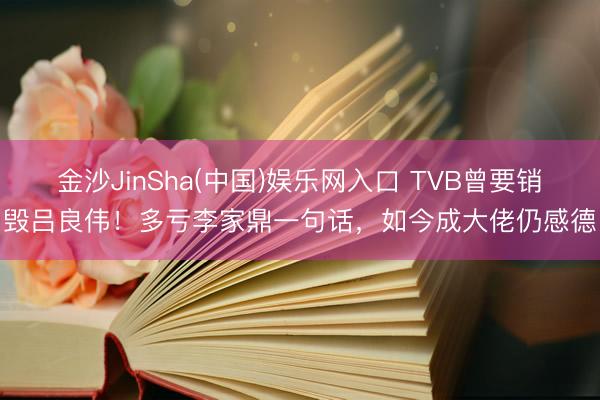 金沙JinSha(中国)娱乐网入口 TVB曾要销毁吕良伟！多亏李家鼎一句话，如今成大佬仍感德