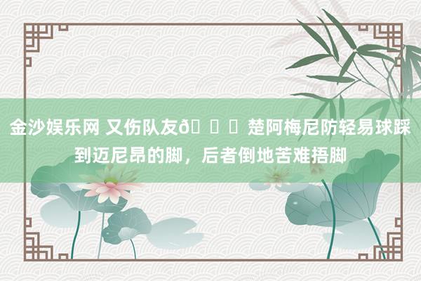金沙娱乐网 又伤队友👀楚阿梅尼防轻易球踩到迈尼昂的脚，后者倒地苦难捂脚